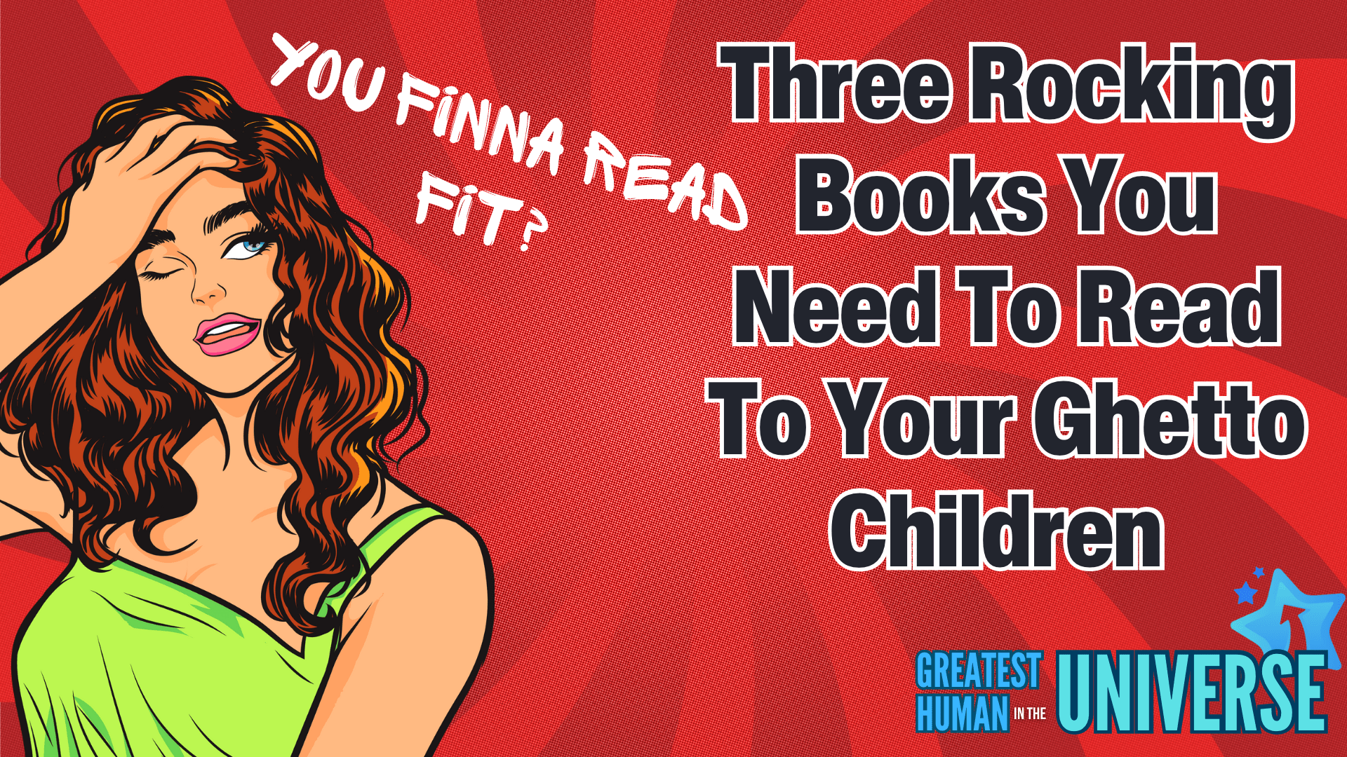 three rocking books read ghetto children